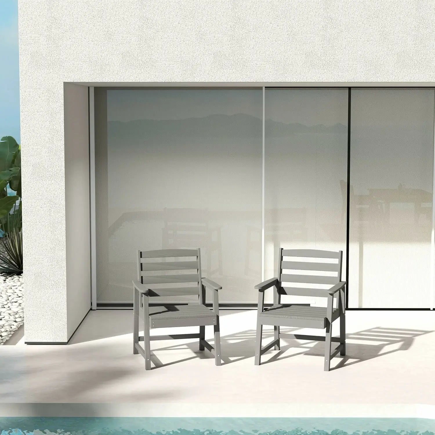 Outdoor Dining Set - Table & Chairs