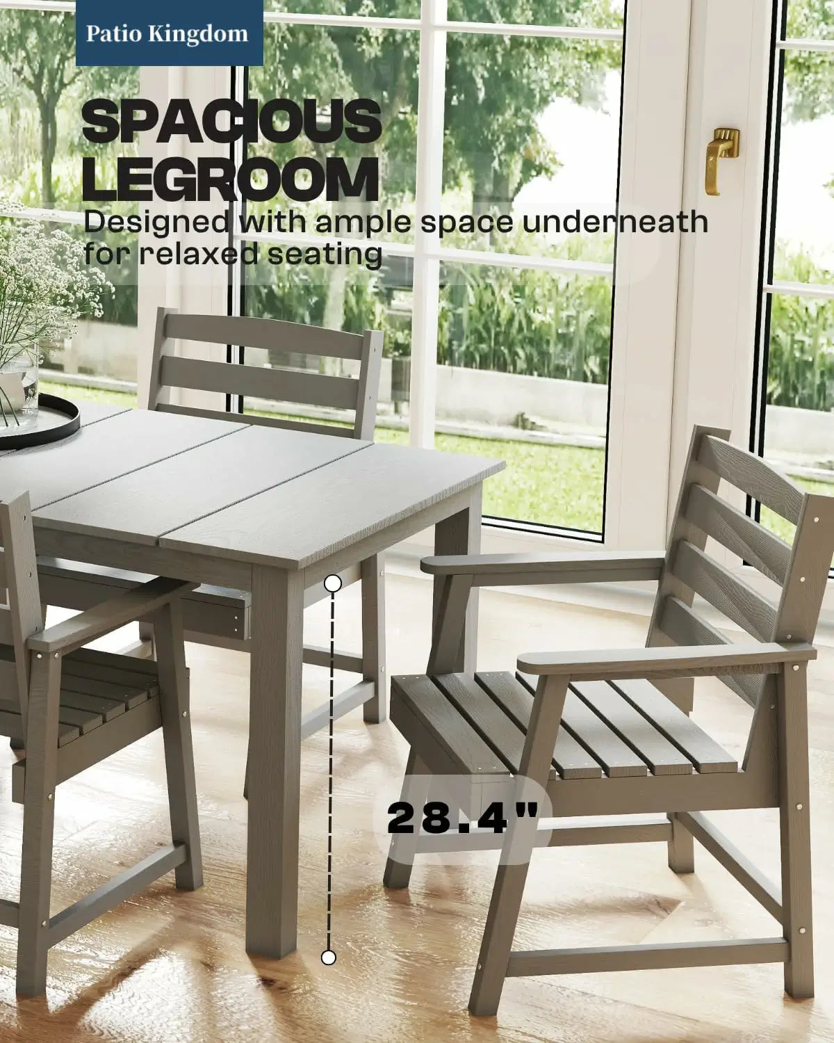 Outdoor Dining Set - Table & Chairs