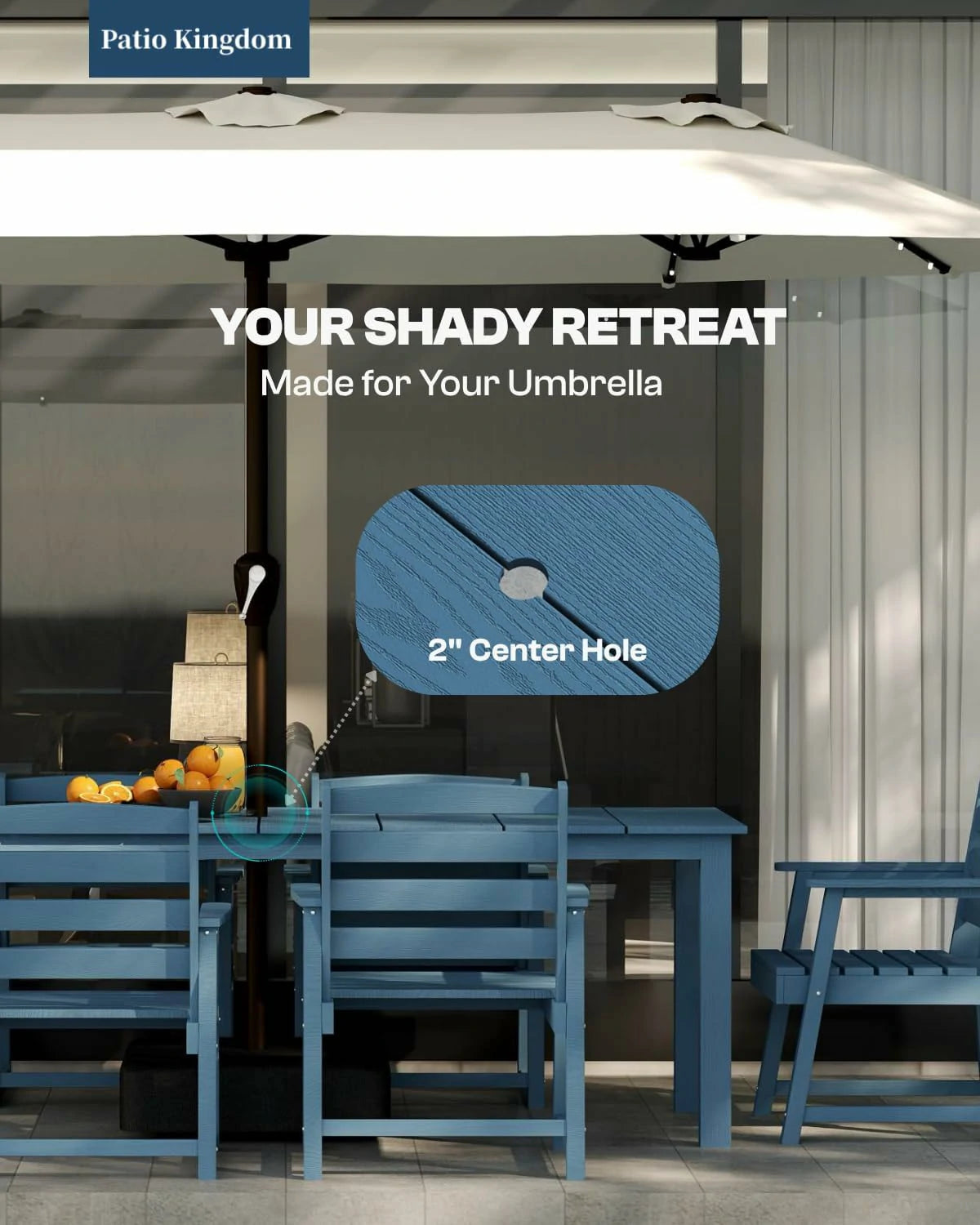 Outdoor Dining Set - Table & Chairs