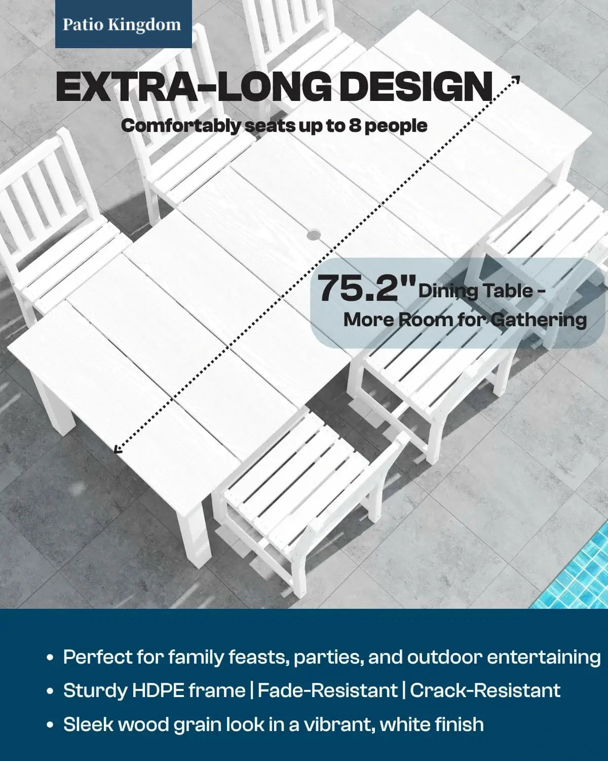 Outdoor Dining Set - Table & Chairs