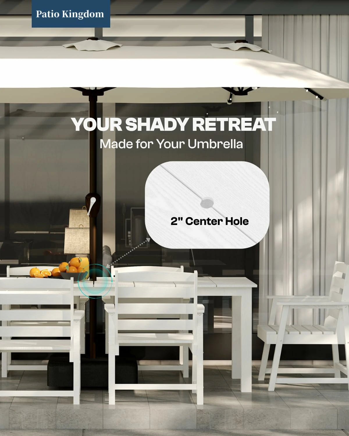 Outdoor Dining Set - Table & Chairs