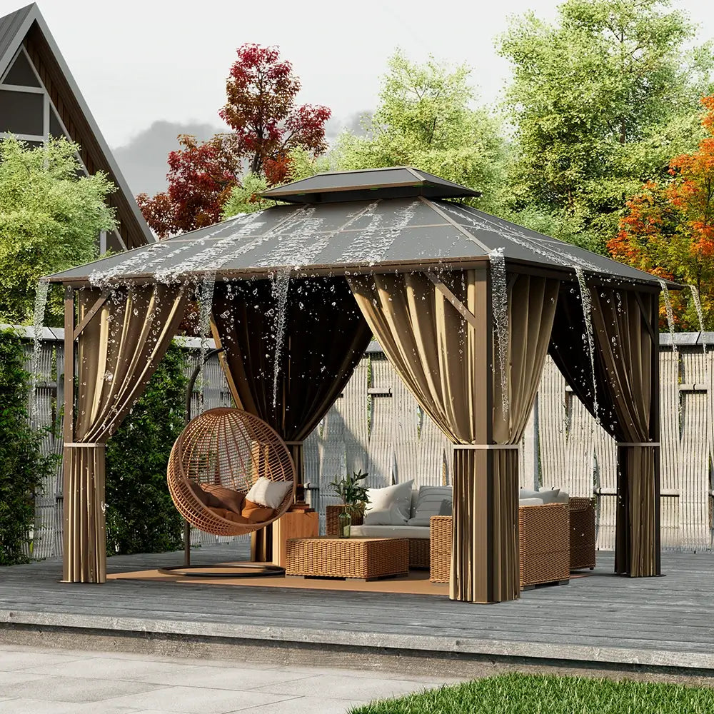 Patio Kingdom hardtop gazebo