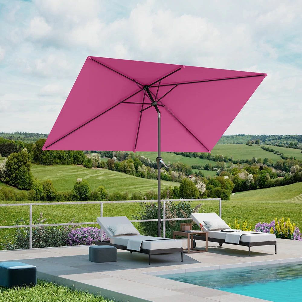 patio kingdom rectangular patio umbrella