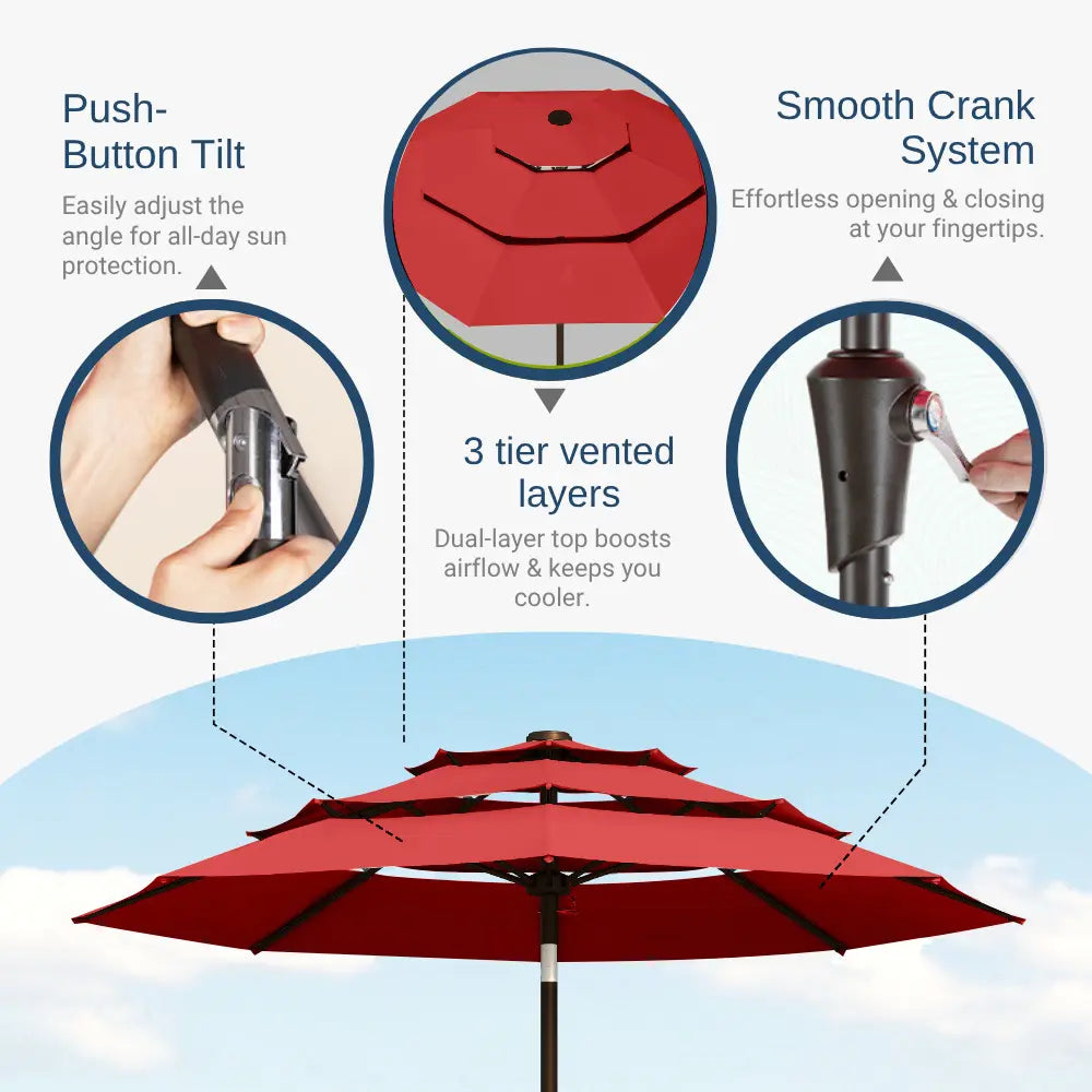 patio kingdom patio umbrella