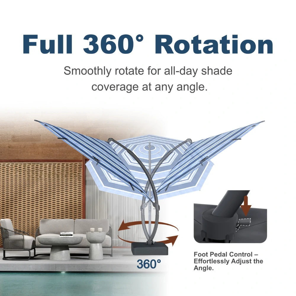 patio kingdom cantilever umbrella