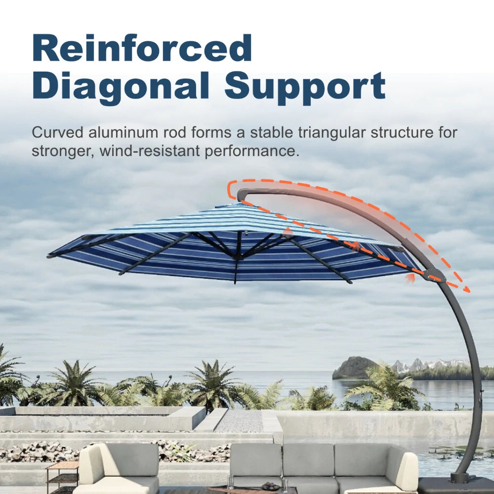 patio kingdom cantilever umbrella