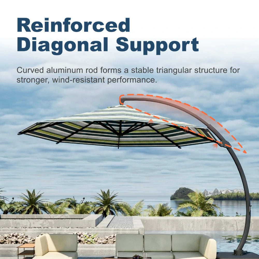 patio kingdom cantilever umbrella