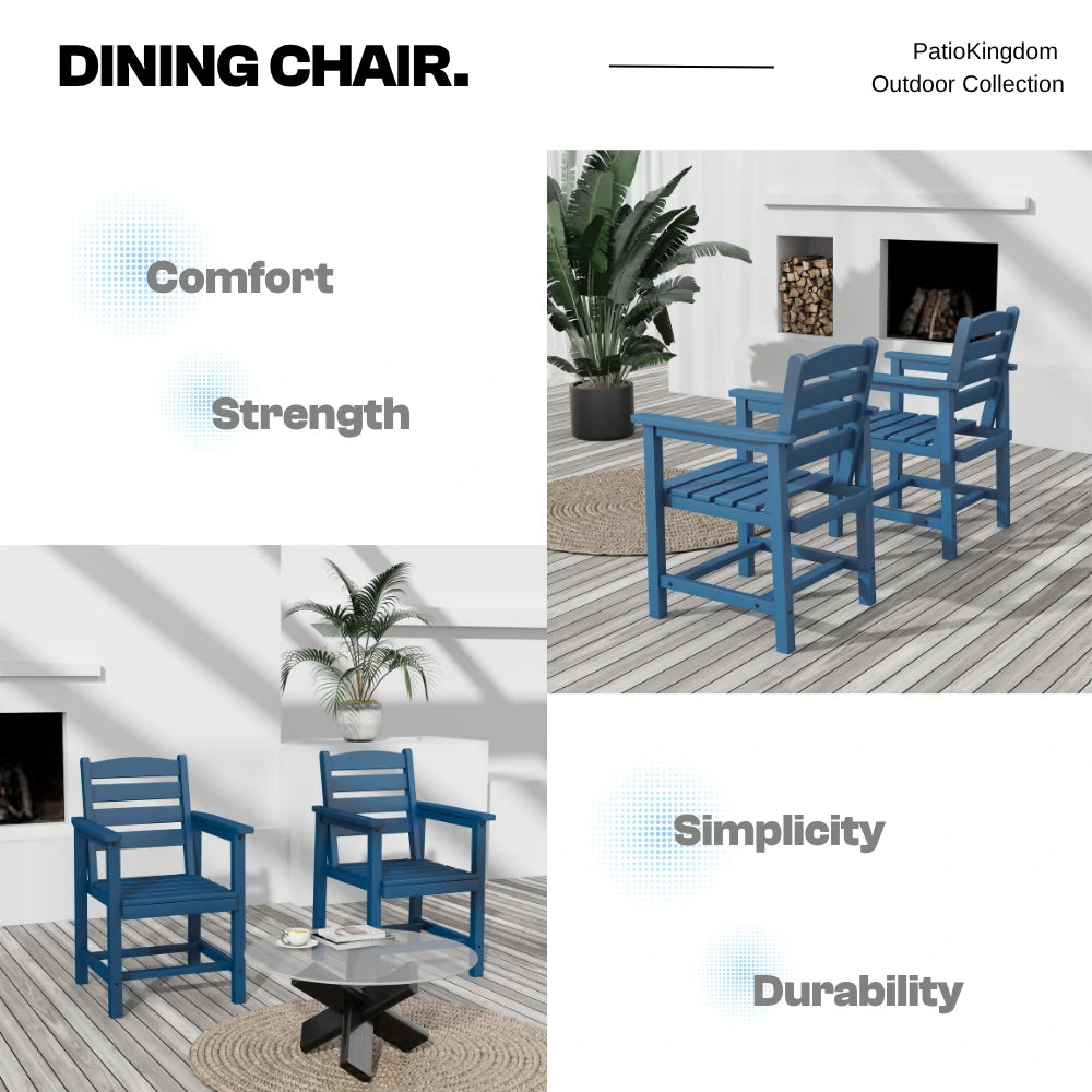 Patio Kingdom HDPE Dining table set