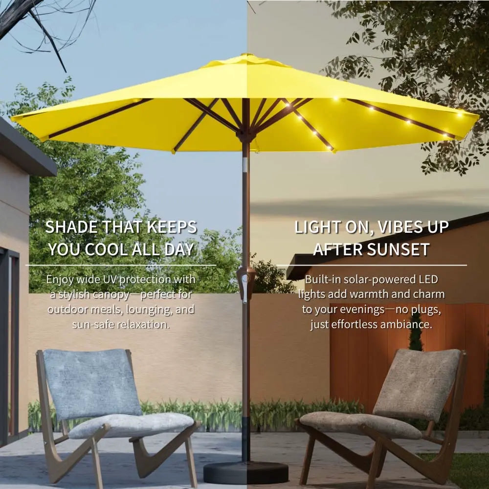 patiokingdom led outdoor umbrella