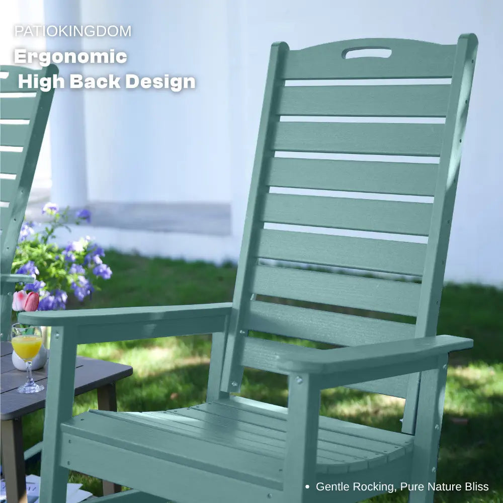 patio kingdom rocking chair