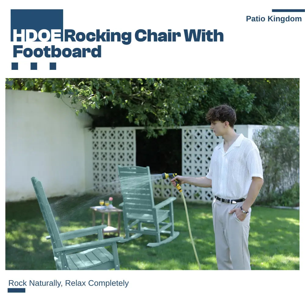 patio kingdom rocking chair