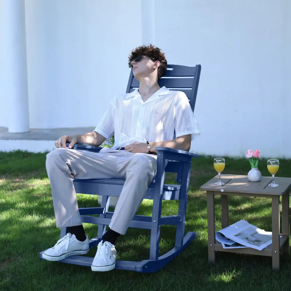 patio kingdom rocking chair