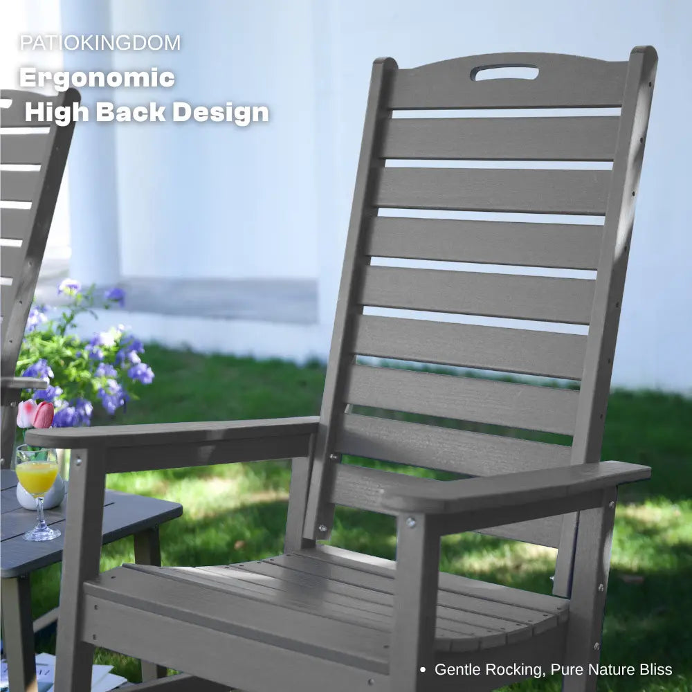patio kingdom rocking chair