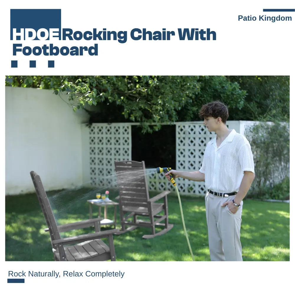 patio kingdom rocking chair