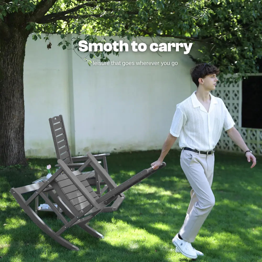 patio kingdom rocking chair