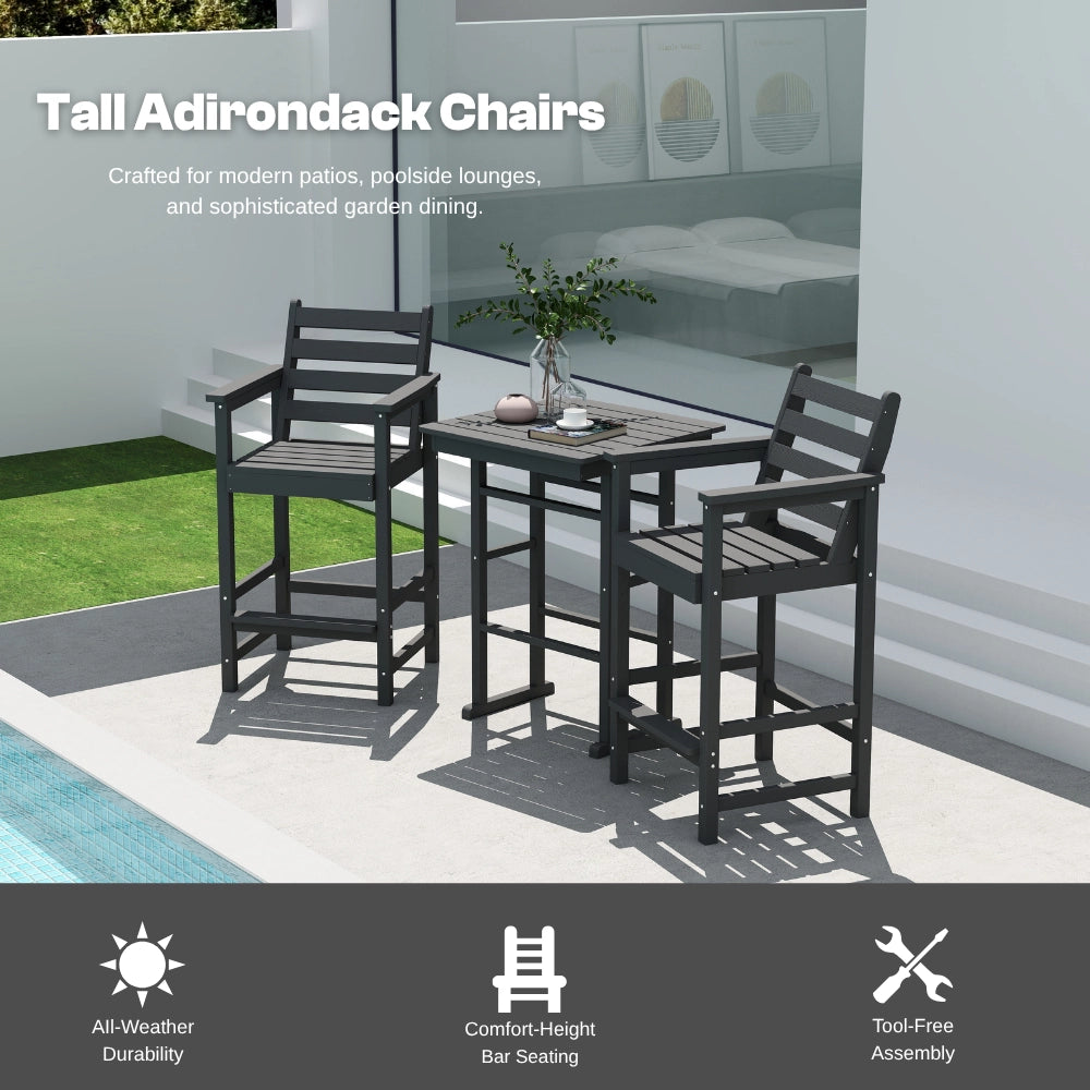 Adirondack Bar Set