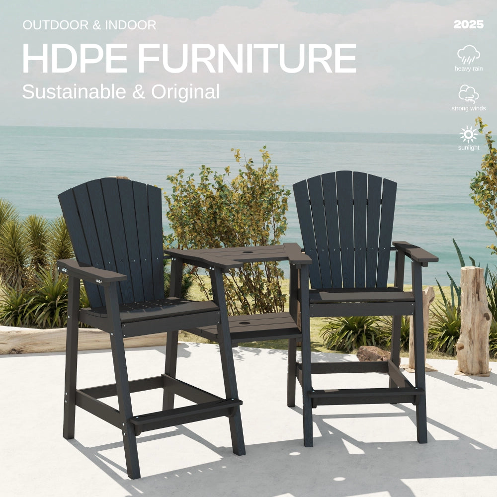 Tall Bar Chair Set