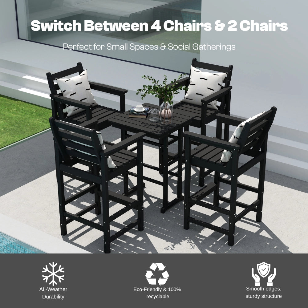 Adirondack Bar Set