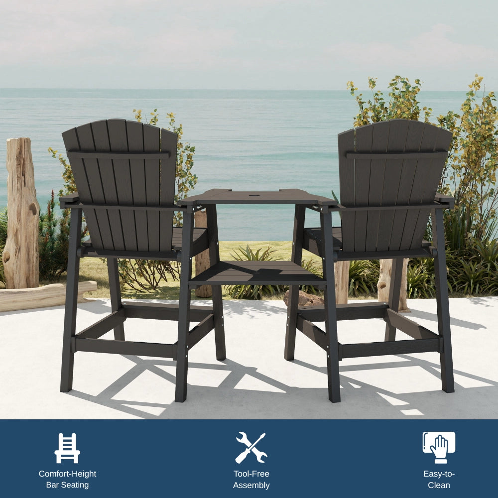 Tall Bar Chair Set