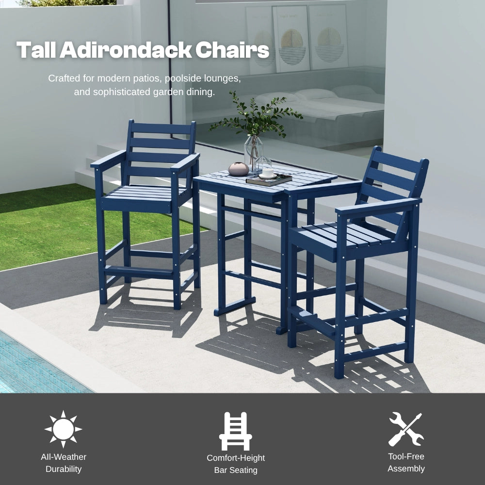 Adirondack Bar Set