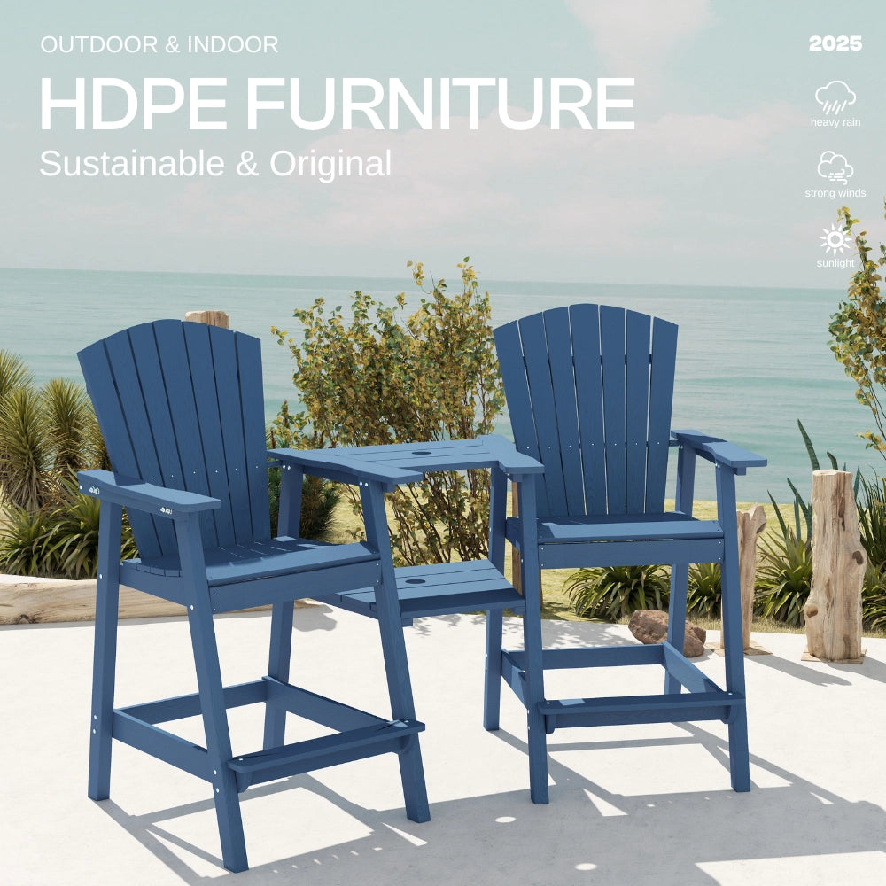 Tall Bar Chair Set