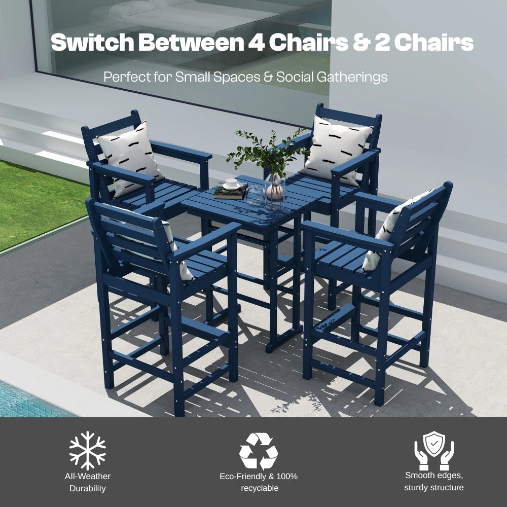 Adirondack Bar Set