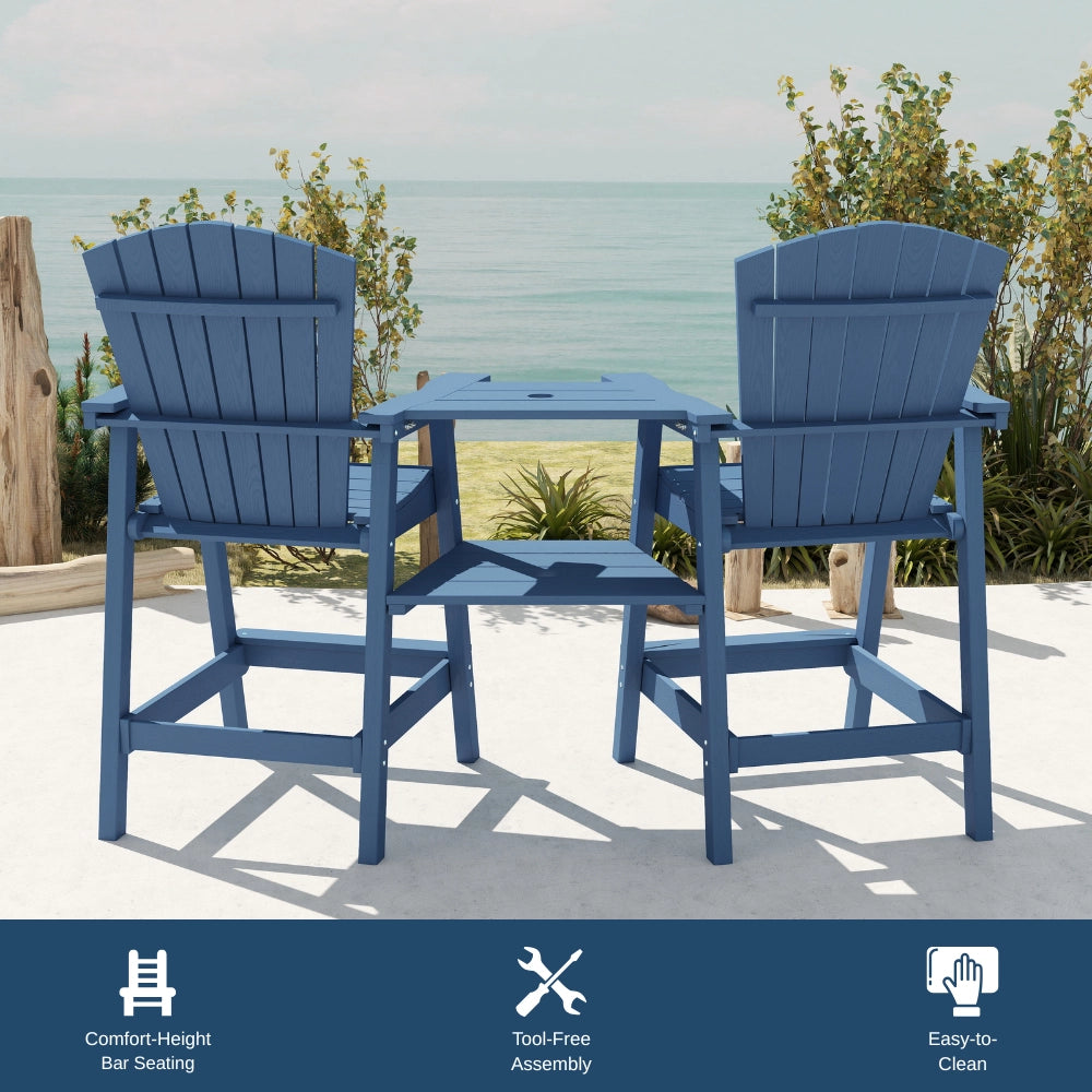Tall Bar Chair Set