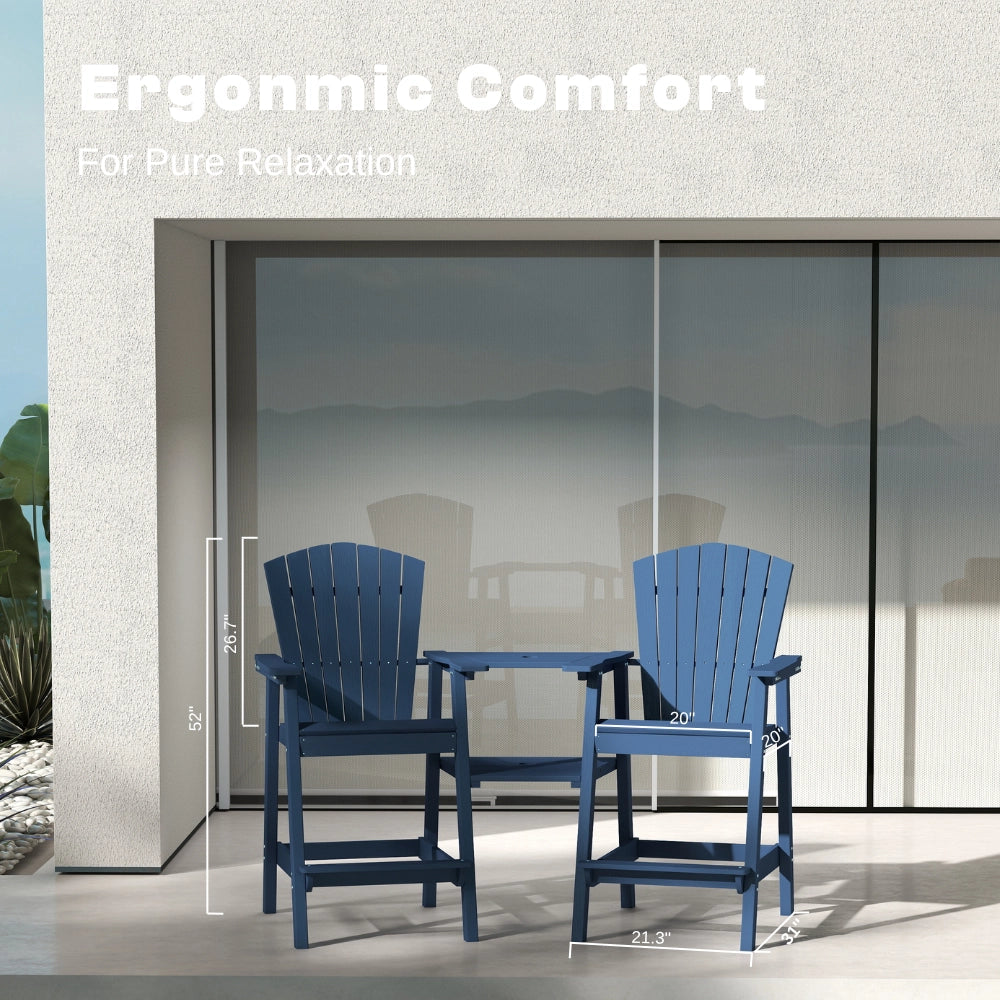 Tall Bar Chair Set