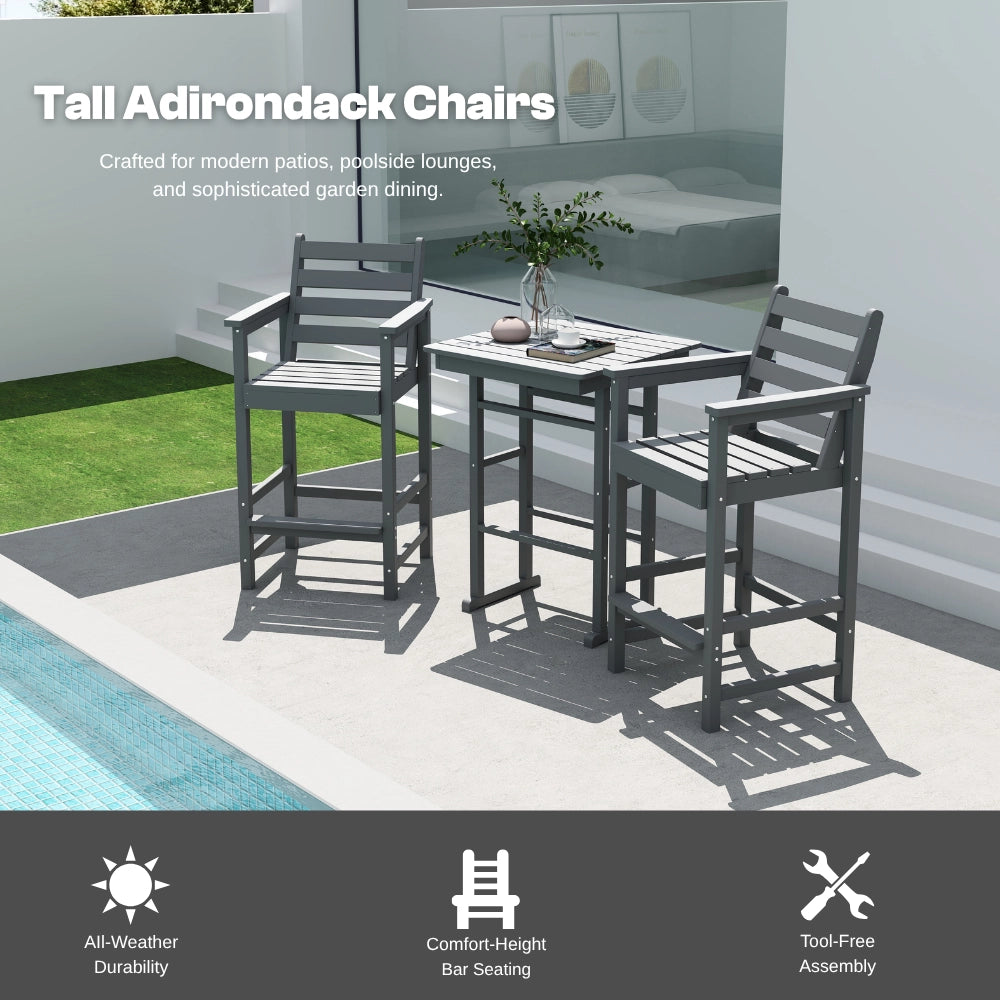 Adirondack Bar Set