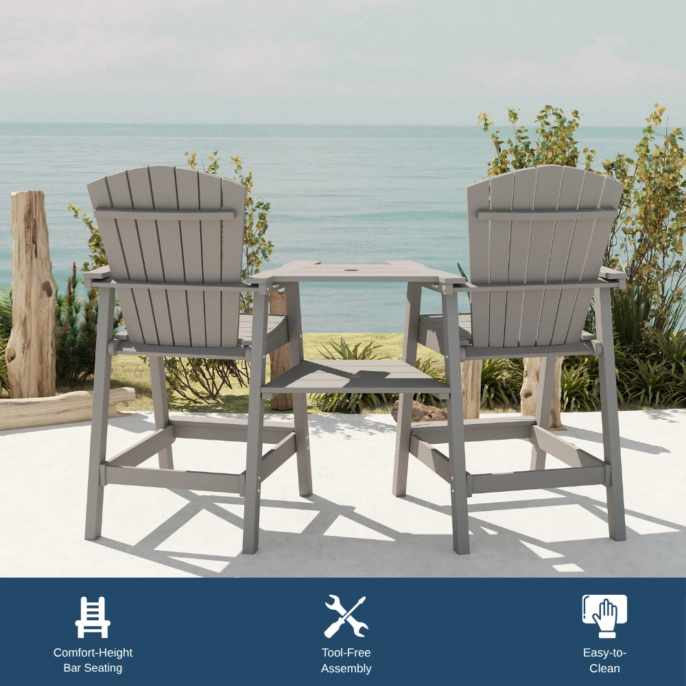 Tall Bar Chair Set