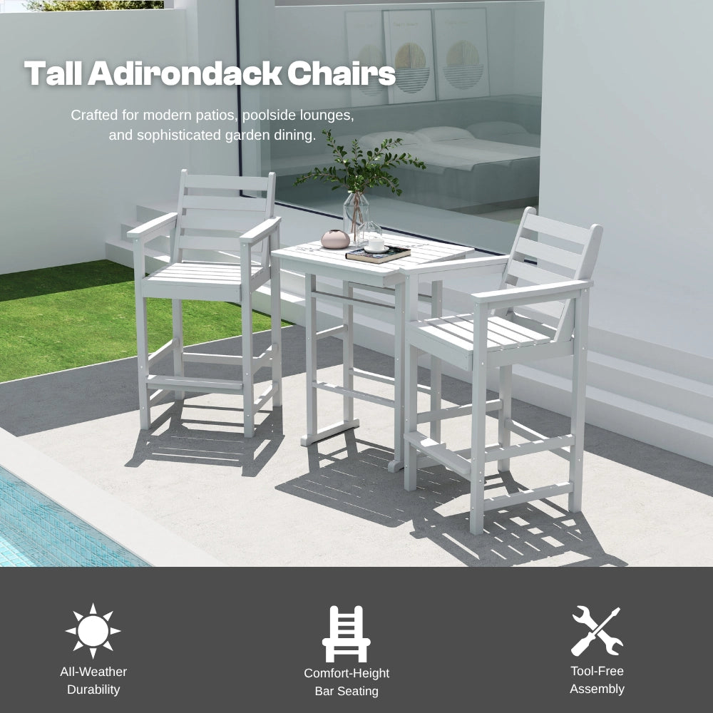 Adirondack Bar Set