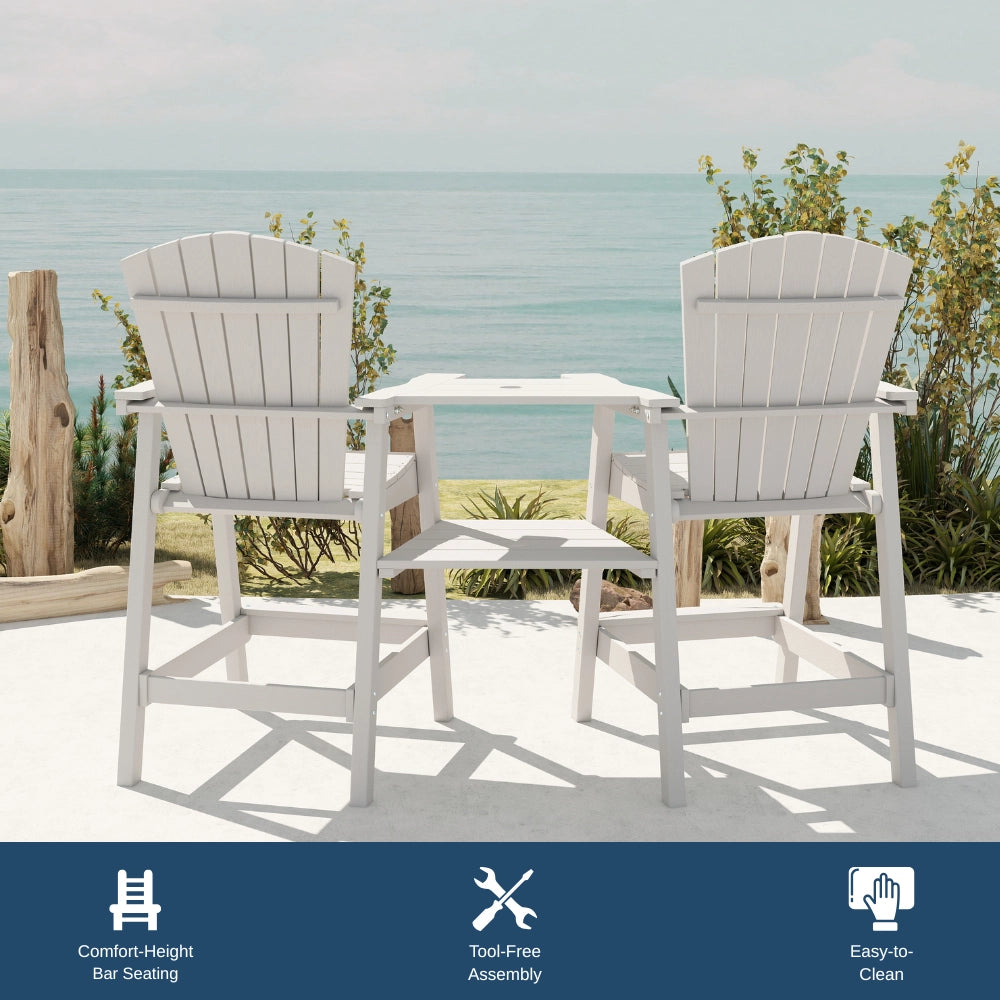 Tall Bar Chair Set