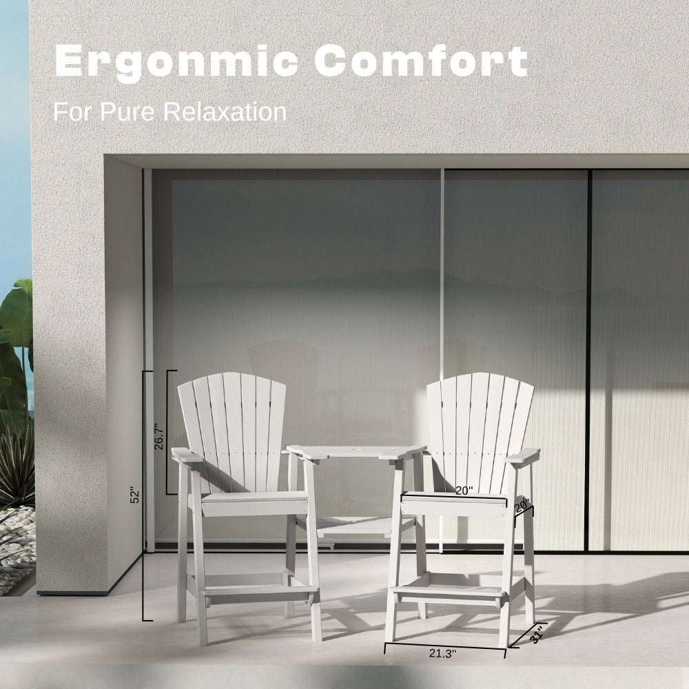 Tall Bar Chair Set