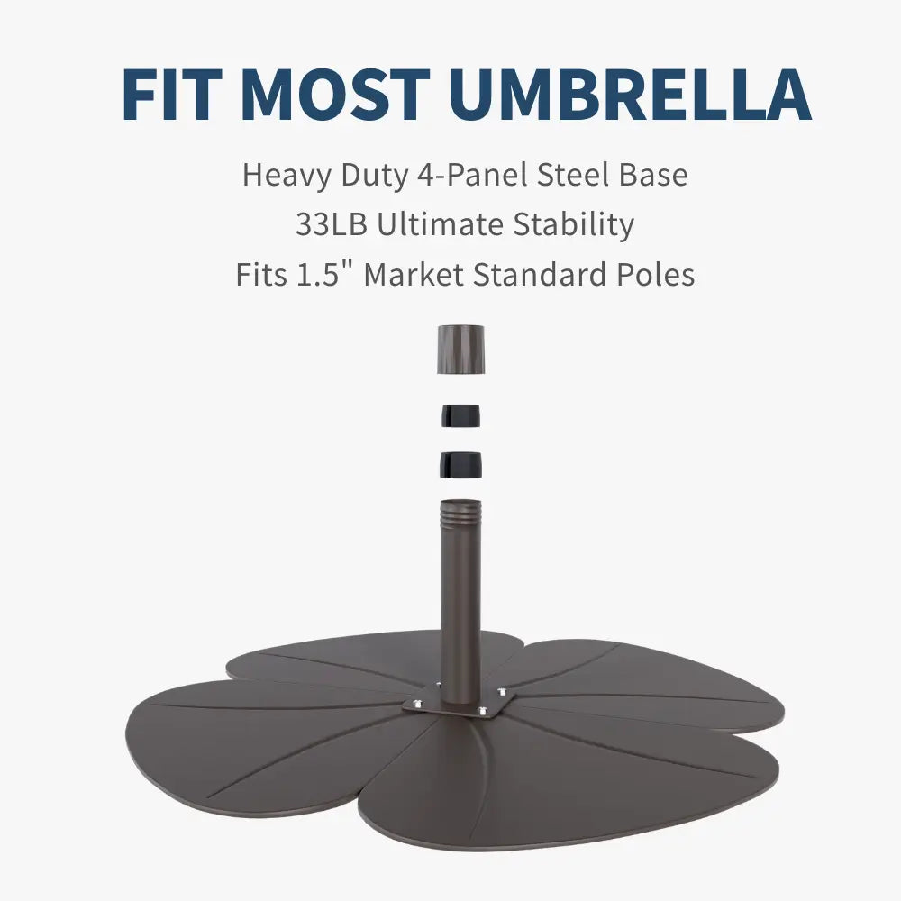 Petal Patio Umbrella Base