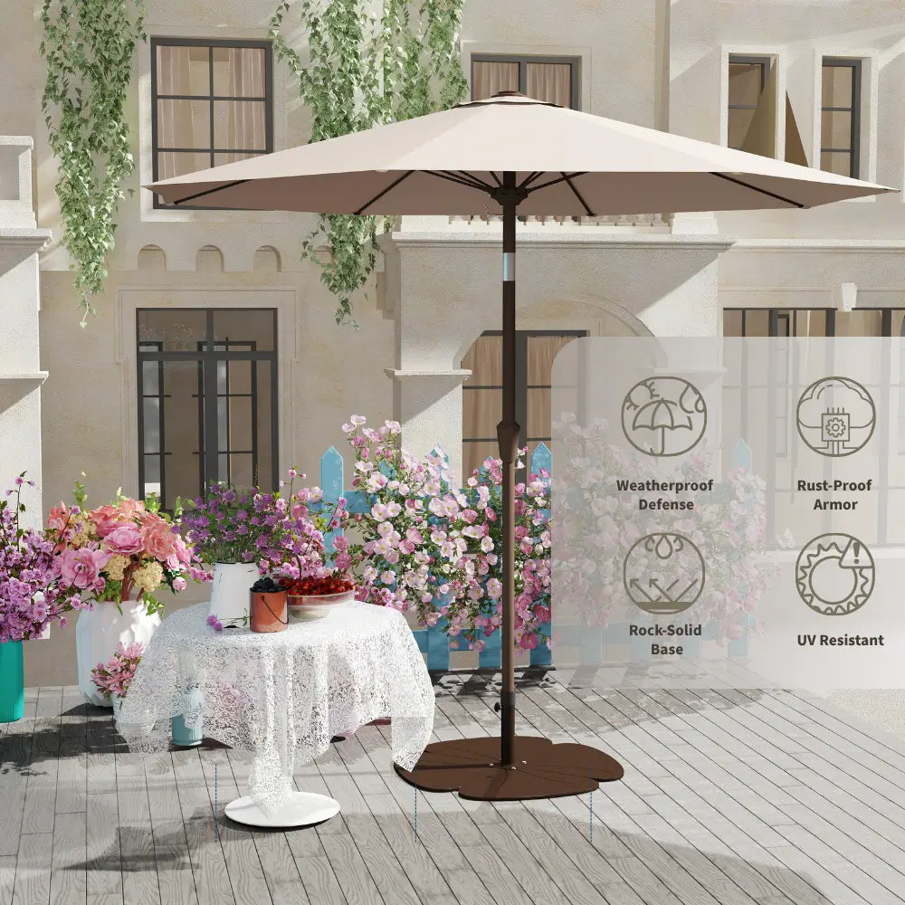 Petal Patio Umbrella Base