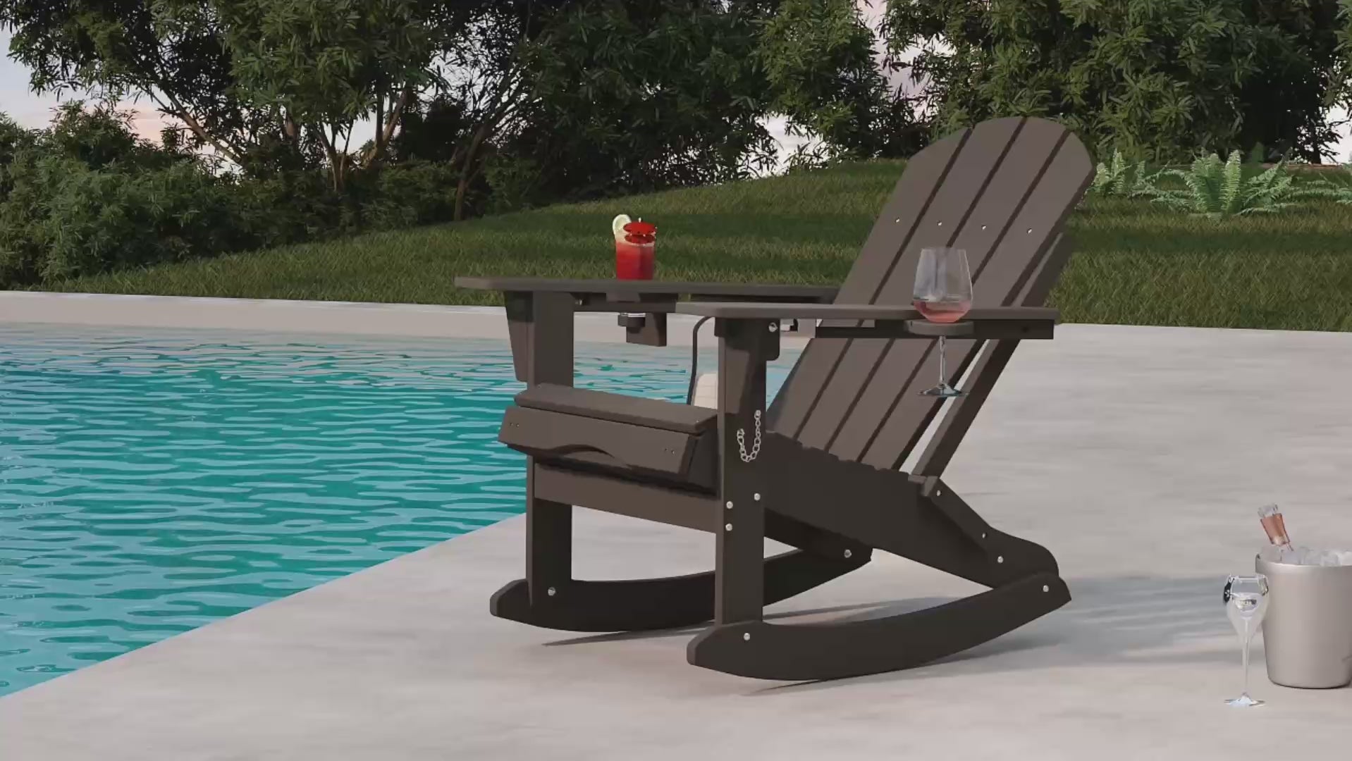 Black_Multifunctional_Rocking_Chair_1