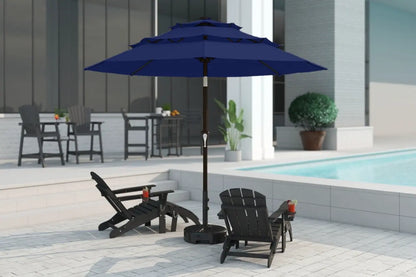 Fiberglass 3-Tier Patio Umbrella