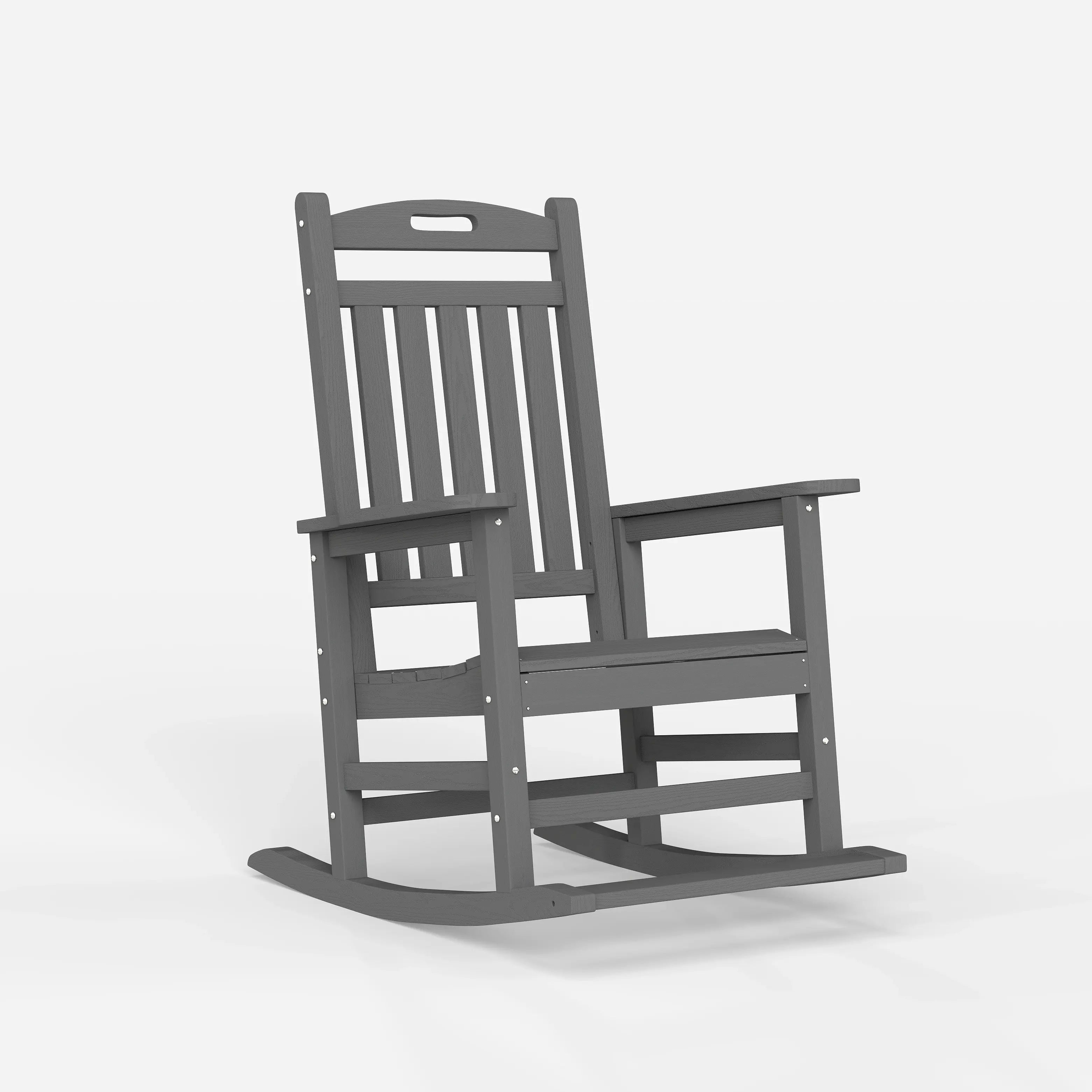 HDPE Rocking Chair with Footboard