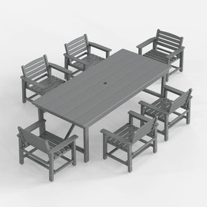 HDPE Outdoor Dining Set