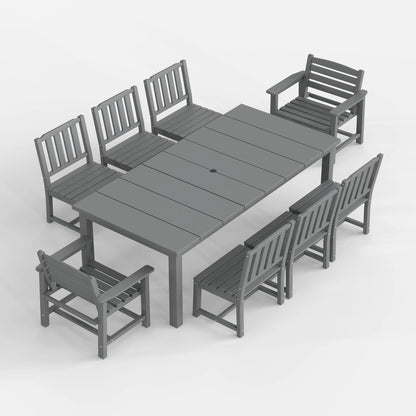 Outdoor Dining Set - Table & Chairs