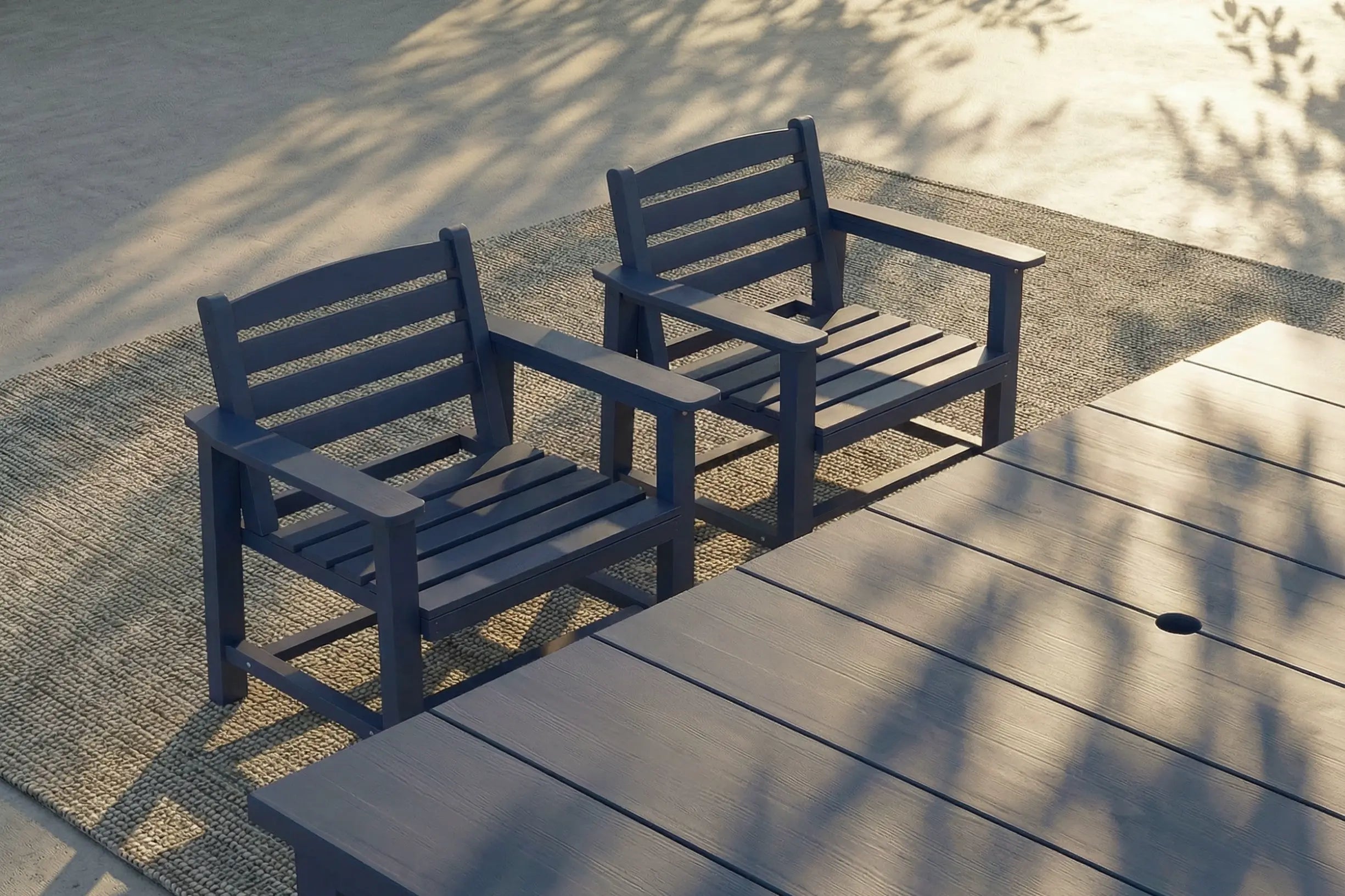 Outdoor Dining Set - Table & Chairs