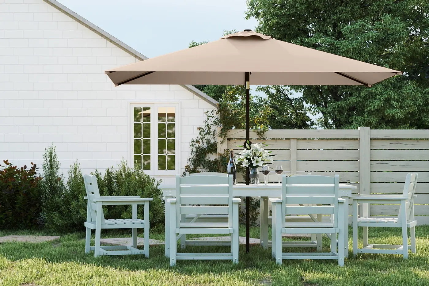 Rectangular Patio Umbrella