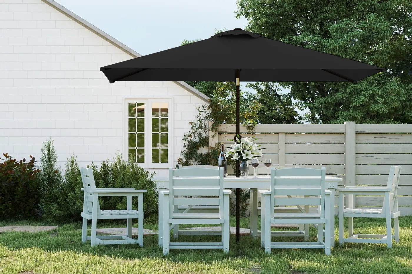 Rectangular Patio Umbrella