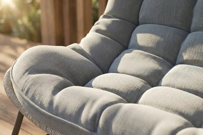 Two-Seater Wicker Chair