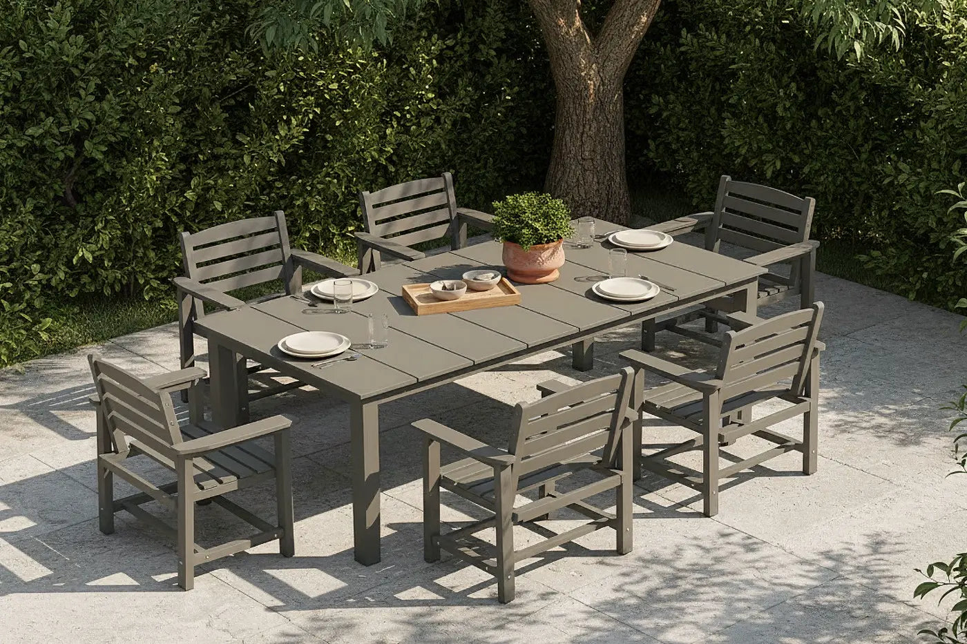 Outdoor Dining Set - Table & Chairs