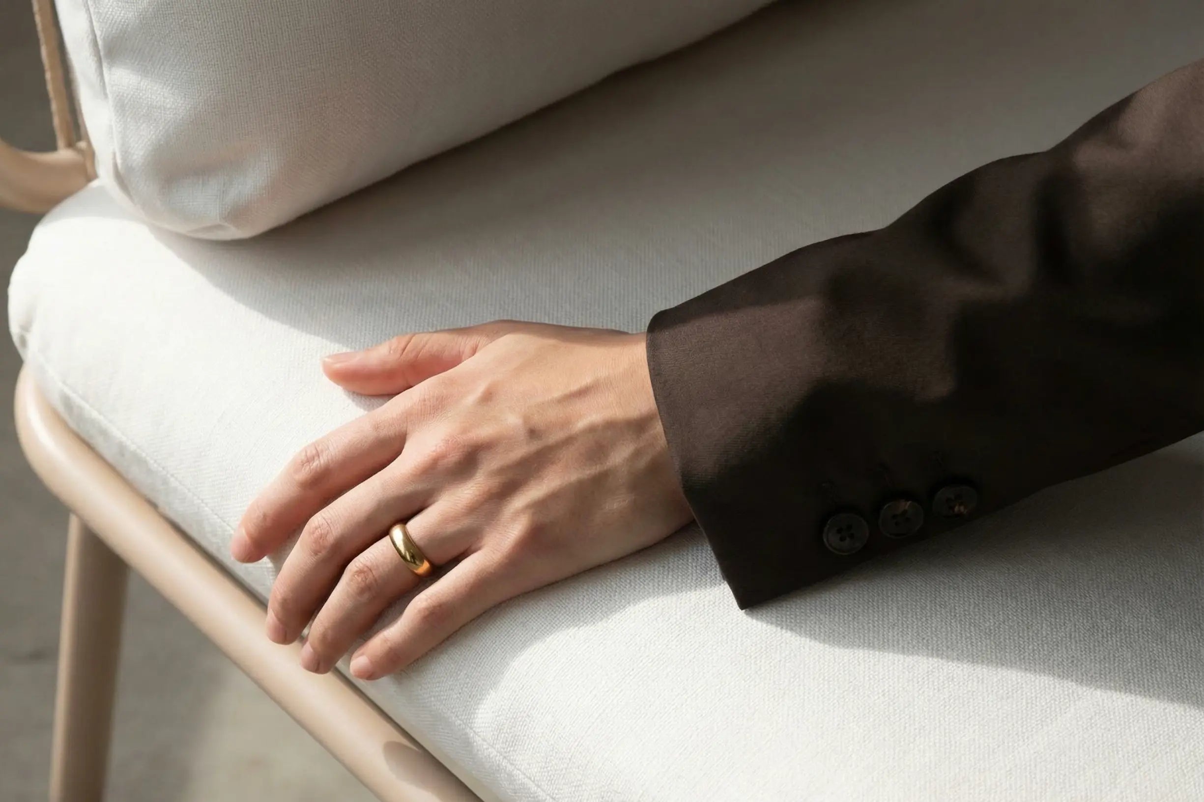 Modular Rope-Woven L-Shaped Sofa