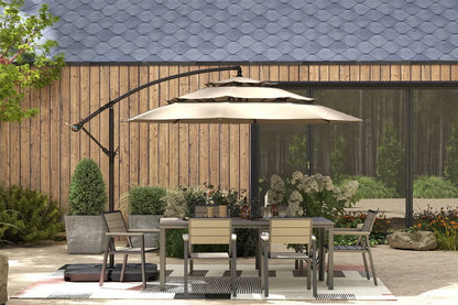 3 Tier Cantilever Patio Umbrella