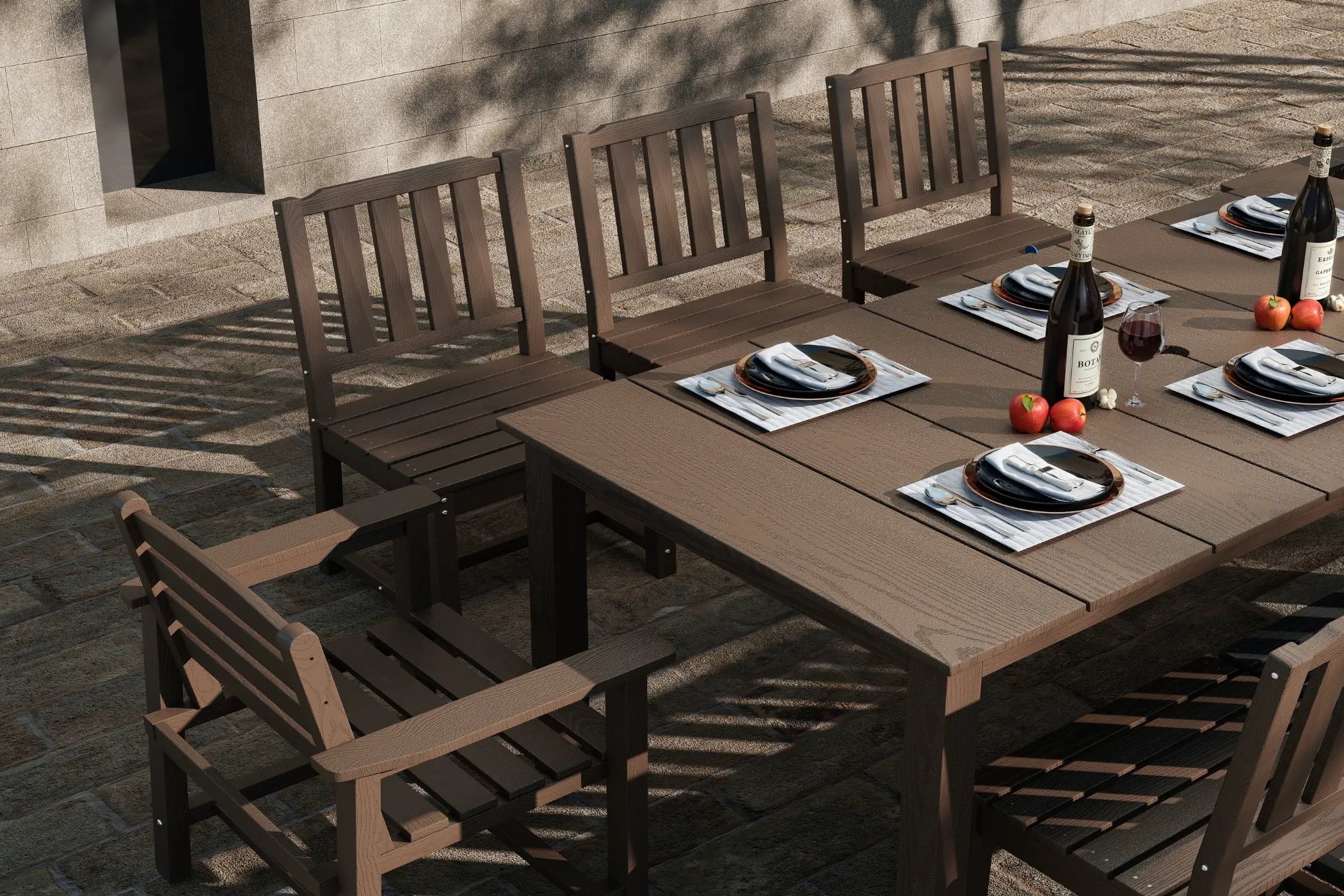 Outdoor Dining Set - Table & Chairs