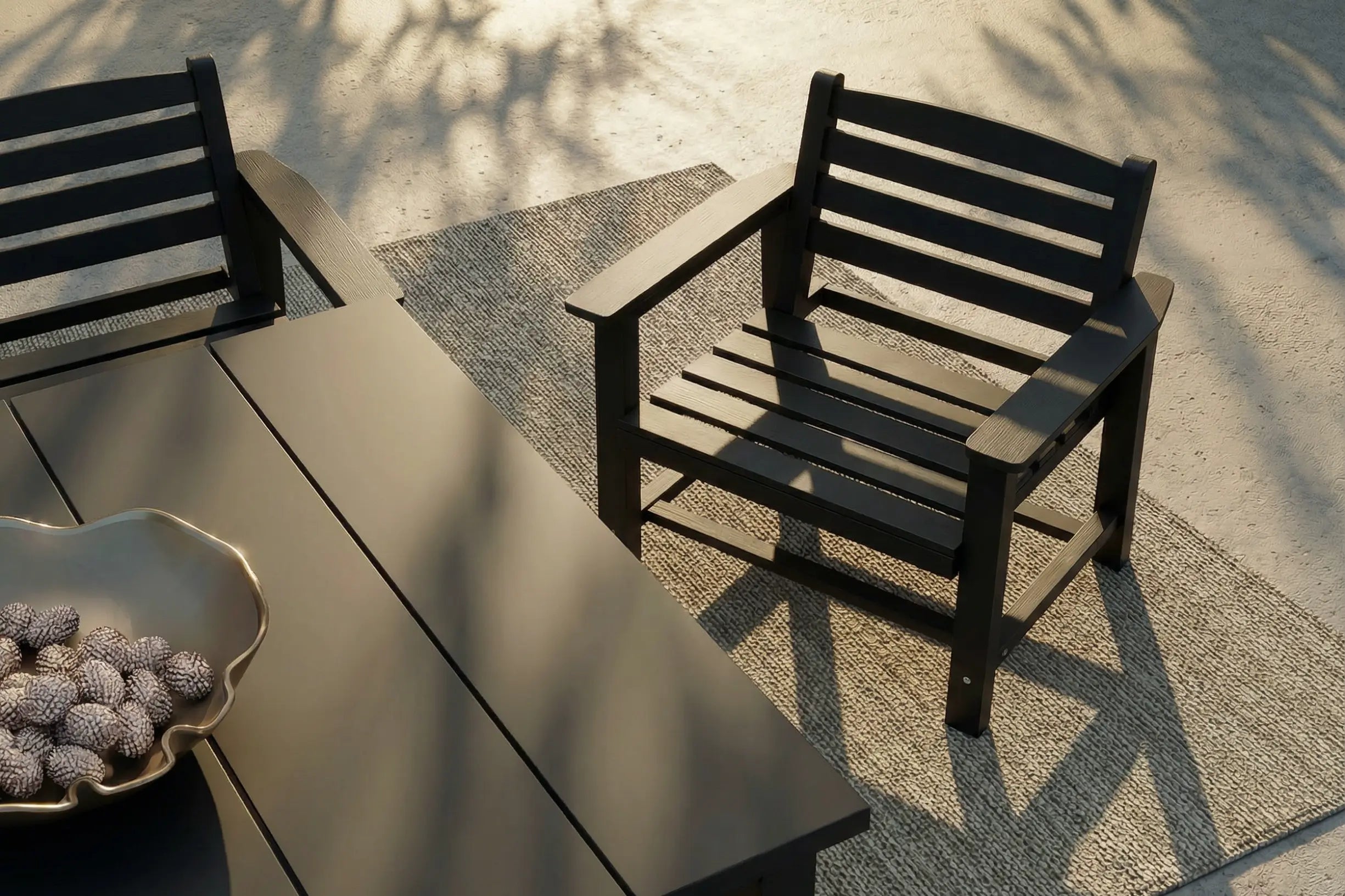 Outdoor Dining Set - Table & Chairs