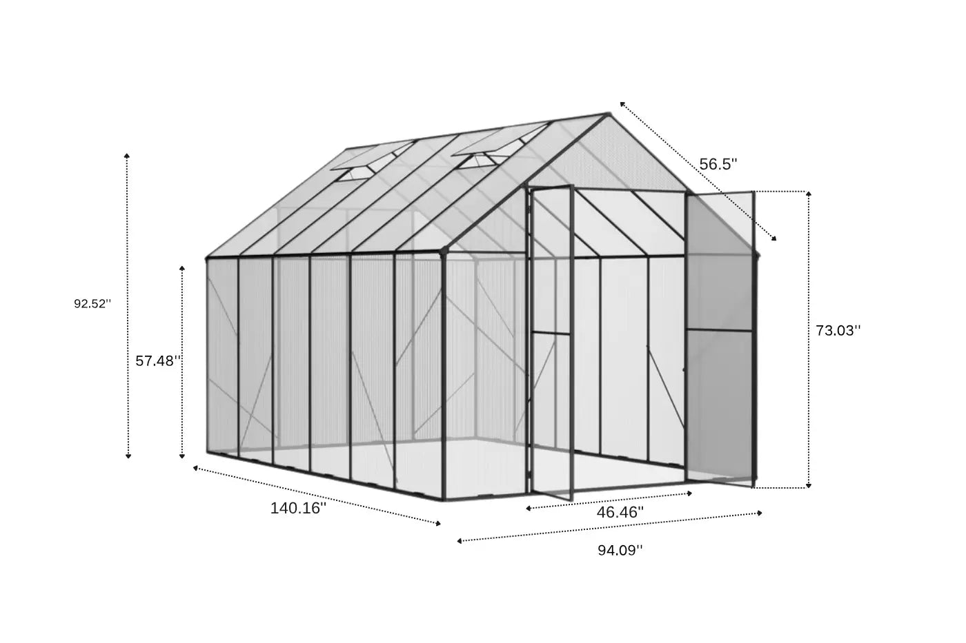 Polycarbonate Greenhouse